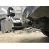 M127C GALIA Полностью оцинкованный фаркоп на Mercedes GLK-Class x204 2008-2015. Подрозетник убирается за бампер. Тип шара: C (горизонтальный съемный). Невидимый вырез бампера. Нагрузки: 2500/100 кг, масса фаркопа 20,37 кг