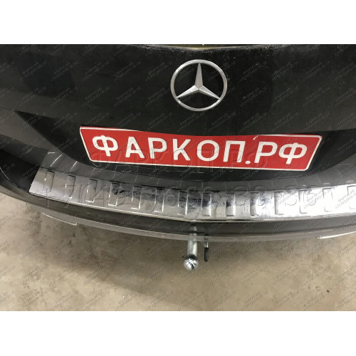 M127C GALIA Полностью оцинкованный фаркоп на Mercedes GLK-Class x204 2008-2015. Подрозетник убирается за бампер. Тип шара: C (горизонтальный съемный). Невидимый вырез бампера. Нагрузки: 2500/100 кг, масса фаркопа 20,37 кг