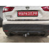 4382-A ORIS Фаркоп на Nissan Qashqai 2014-2021 без подрезки бампера. Тип шара: A. Нагрузки: 1800/100 кг, масса фаркопа 21 кг (без электрики в комплекте)