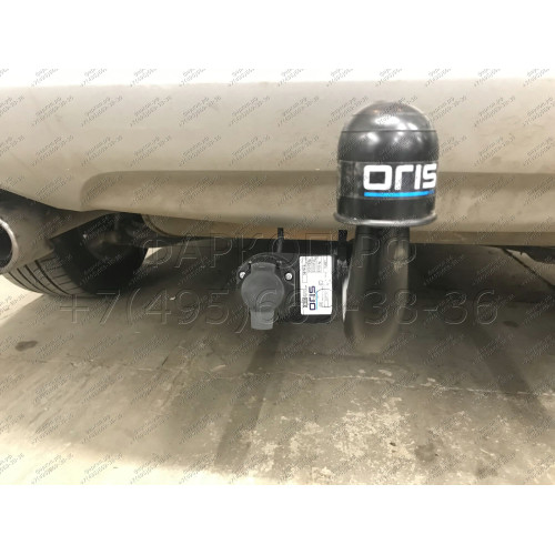 3976-A ORIS Фаркоп на Ford Kuga 2013-2019 без выреза в бампере. Тип шара: A. Нагрузки: 2000/100 кг, масса фаркопа 22,5 кг (без электрики в комплекте)