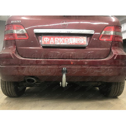 M113A GALIA Полностью оцинкованный фаркоп на Mercedes A-Class w169 2004-2012, Mercedes B-Class w245 2005-2011. Подрозетник убирается за бампер. Тип шара: A. Невидимый вырез ба