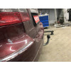 M113A GALIA Полностью оцинкованный фаркоп на Mercedes A-Class w169 2004-2012, Mercedes B-Class w245 2005-2011. Подрозетник убирается за бампер. Тип шара: A. Невидимый вырез бампера. Нагрузки: 1500/75 кг, масса фаркопа 15,02 кг