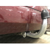 M113A GALIA Полностью оцинкованный фаркоп на Mercedes A-Class w169 2004-2012, Mercedes B-Class w245 2005-2011. Подрозетник убирается за бампер. Тип шара: A. Невидимый вырез бампера. Нагрузки: 1500/75 кг, масса фаркопа 15,02 кг