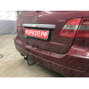 M113A GALIA Полностью оцинкованный фаркоп на Mercedes A-Class w169 2004-2012, Mercedes B-Class w245 2005-2011. Подрозетник убирается за бампер. Тип шара: A. Невидимый вырез бампера. Нагрузки: 1500/75 кг, масса фаркопа 15,02 кг