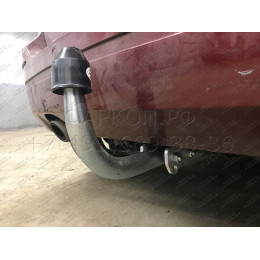 M113A GALIA Полностью оцинкованный фаркоп на Mercedes A-Class w169 2004-2012, Mercedes B-Class w245 2005-2011. Подрозетник убирается за бампер. Тип шара: A. Невидимый вырез ба