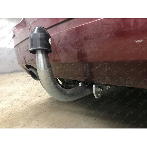 M113A GALIA Полностью оцинкованный фаркоп на Mercedes A-Class w169 2004-2012, Mercedes B-Class w245 2005-2011. Подрозетник убирается за бампер. Тип шара: A. Невидимый вырез бампера. Нагрузки: 1500/75 кг, масса фаркопа 15,02 кг