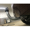 M113A GALIA Полностью оцинкованный фаркоп на Mercedes A-Class w169 2004-2012, Mercedes B-Class w245 2005-2011. Подрозетник убирается за бампер. Тип шара: A. Невидимый вырез бампера. Нагрузки: 1500/75 кг, масса фаркопа 15,02 кг
