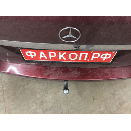 M113A GALIA Полностью оцинкованный фаркоп на Mercedes A-Class w169 2004-2012, Mercedes B-Class w245 2005-2011. Подрозетник убирается за бампер. Тип шара: A. Невидимый вырез ба