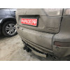 FA 0970-E(N) Бизон Фаркоп с хромированной накладкой на Mitsubishi Outlander XL 2007-2012 без подрезки бампера. Тип шара: E (легкосъемный шар под квадрат). Нагрузки: 3200/120 кг. Не комплектуется электрикой