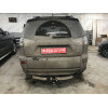 FA 0970-E(N) Бизон Фаркоп с хромированной накладкой на Mitsubishi Outlander XL 2007-2012 без подрезки бампера. Тип шара: E (легкосъемный шар под квадрат). Нагрузки: 3200/120 кг. Не комплектуется электрикой