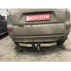 FA 0970-E(N) Бизон Фаркоп с хромированной накладкой на Mitsubishi Outlander XL 2007-2012 без подрезки бампера. Тип шара: E (легкосъемный шар под квадрат). Нагрузки: 3200/120 кг. Не комплектуется электрикой