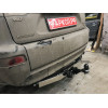 FA 0970-E(N) Бизон Фаркоп с хромированной накладкой на Mitsubishi Outlander XL 2007-2012 без подрезки бампера. Тип шара: E (легкосъемный шар под квадрат). Нагрузки: 3200/120 кг. Не комплектуется электрикой