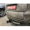 FA 0970-E(N) Бизон Фаркоп с хромированной накладкой на Mitsubishi Outlander XL 2007-2012 без подрезки бампера. Тип шара: E (легкосъемный шар под квадрат). Нагрузки: 3200/120 кг. Не комплектуется электрикой