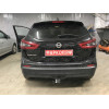 4382-A ORIS Фаркоп на Nissan Qashqai 2014-2021 без подрезки бампера. Тип шара: A. Нагрузки: 1800/100 кг, масса фаркопа 21 кг (без электрики в комплекте)