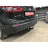 4382-A ORIS Фаркоп на Nissan Qashqai 2014-2021 без подрезки бампера. Тип шара: A. Нагрузки: 1800/100 кг, масса фаркопа 21 кг (без электрики в комплекте)