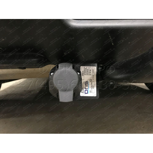 4382-A ORIS Фаркоп на Nissan Qashqai 2014-2021 без подрезки бампера. Тип шара: A. Нагрузки: 1800/100 кг, масса фаркопа 21 кг (без электрики в комплекте)