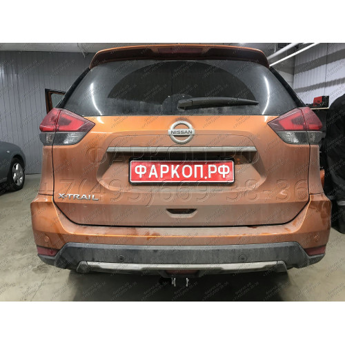 N055C GALIA Полностью оцинкованный фаркоп на Nissan X-Trail T32 2014-2022, Renault Koleos 2016-2020. Тип шара: C (горизонтальный съемный). Без выреза бампера. Нагрузки: 2000/100 кг, масса фаркопа 22,07 кг