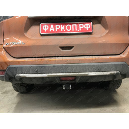 N055C GALIA Полностью оцинкованный фаркоп на Nissan X-Trail T32 2014-2022, Renault Koleos 2016-2020. Тип шара: C (горизонтальный съемный). Без выреза бампера. Нагрузки: 2000/