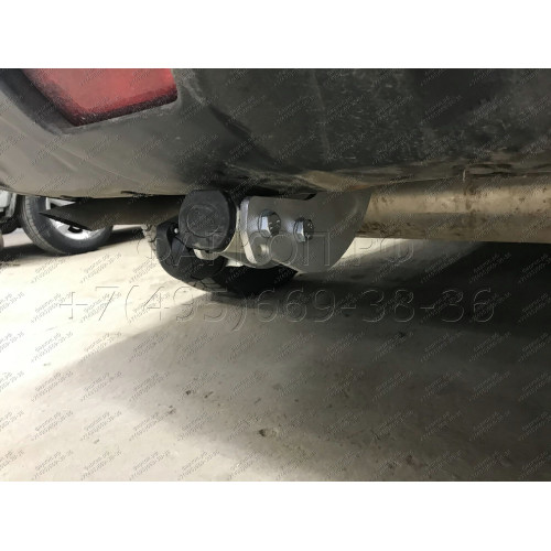 N055C GALIA Полностью оцинкованный фаркоп на Nissan X-Trail T32 2014-2022, Renault Koleos 2016-2020. Тип шара: C (горизонтальный съемный). Без выреза бампера. Нагрузки: 2000/100 кг, масса фаркопа 22,07 кг