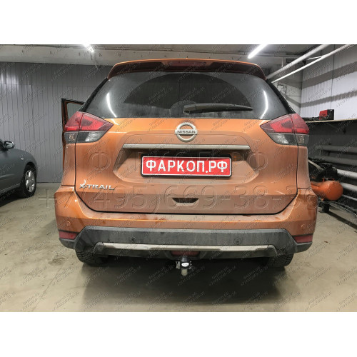 N055C GALIA Полностью оцинкованный фаркоп на Nissan X-Trail T32 2014-2022, Renault Koleos 2016-2020. Тип шара: C (горизонтальный съемный). Без выреза бампера. Нагрузки: 2000/100 кг, масса фаркопа 22,07 кг