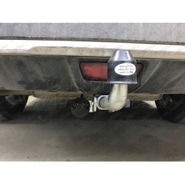 N055C GALIA Полностью оцинкованный фаркоп на Nissan X-Trail T32 2014-2022, Renault Koleos 2016-2020. Тип шара: C (горизонтальный съемный). Без выреза бампера. Нагрузки: 2000/