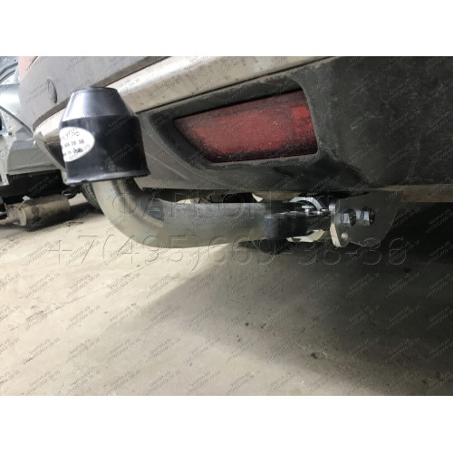 N055C GALIA Полностью оцинкованный фаркоп на Nissan X-Trail T32 2014-2022, Renault Koleos 2016-2020. Тип шара: C (горизонтальный съемный). Без выреза бампера. Нагрузки: 2000/100 кг, масса фаркопа 22,07 кг