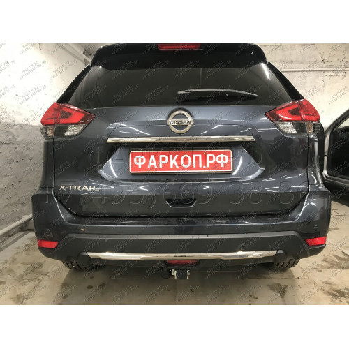 N055C GALIA Полностью оцинкованный фаркоп на Nissan X-Trail T32 2014-2022, Renault Koleos 2016-2020. Тип шара: C (горизонтальный съемный). Без выреза бампера. Нагрузки: 2000/100 кг, масса фаркопа 22,07 кг
