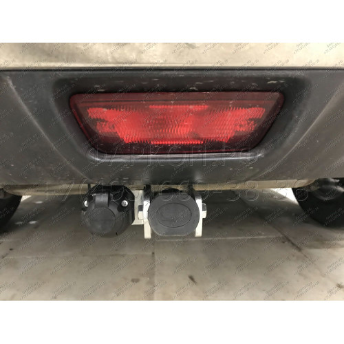 N055C GALIA Полностью оцинкованный фаркоп на Nissan X-Trail T32 2014-2022, Renault Koleos 2016-2020. Тип шара: C (горизонтальный съемный). Без выреза бампера. Нагрузки: 2000/100 кг, масса фаркопа 22,07 кг