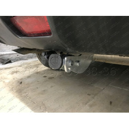 N055C GALIA Полностью оцинкованный фаркоп на Nissan X-Trail T32 2014-2022, Renault Koleos 2016-2020. Тип шара: C (горизонтальный съемный). Без выреза бампера. Нагрузки: 2000/