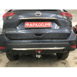N055C GALIA Полностью оцинкованный фаркоп на Nissan X-Trail T32 2014-2022, Renault Koleos 2016-2020. Тип шара: C (горизонтальный съемный). Без выреза бампера. Нагрузки: 2000/