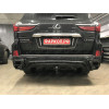 T-172 STEINHOF Фаркоп на Toyota Land Cruiser 200 2008-2021, Lexus LX 2008-2021. Требуется подрезка бампера. Тип шара: AV (вертикальное быстросъемное крепление шара на ключе). Нагрузки: 3500/140 кг, масса фаркопа 13,45 кг (без электрики в комплекте)