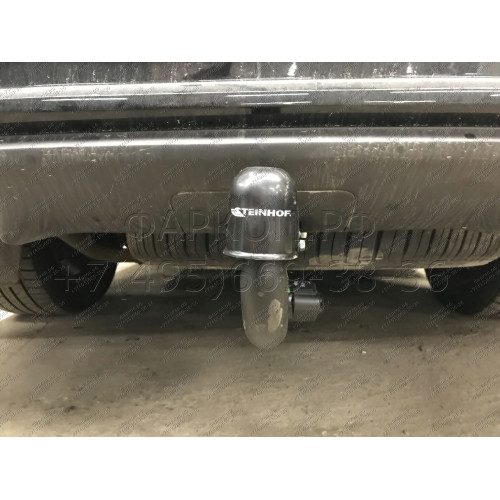 T-172 STEINHOF Фаркоп на Toyota Land Cruiser 200 2008-2021, Lexus LX 2008-2021. Требуется подрезка бампера. Тип шара: AV (вертикальное быстросъемное крепление шара на ключе). Нагрузки: 3500/140 кг, масса фаркопа 13,45 кг (без электрики в комплекте)