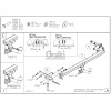 J011C GALIA Полностью оцинкованный фаркоп на Jeep Renegade 2014-, FIAT 500X 2014-, Jeep Compass 2017-. Тип шара: C (горизонтальный съемный). Требуется вырез в бампере. Нагрузки: 1750/100 кг, масса фаркопа 17,87 кг