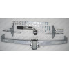 J011C GALIA Полностью оцинкованный фаркоп на Jeep Renegade 2014-, FIAT 500X 2014-, Jeep Compass 2017-. Тип шара: C (горизонтальный съемный). Требуется вырез в бампере. Нагрузки: 1750/100 кг, масса фаркопа 17,87 кг