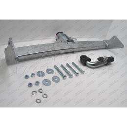 J012C GALIA Полностью оцинкованный фаркоп на Jeep Compass MK 2006-2011, Jeep Liberty 2006-2011. Тип шара: C (горизонтальный съемный). Требуется вырез в бампере. Нагрузк