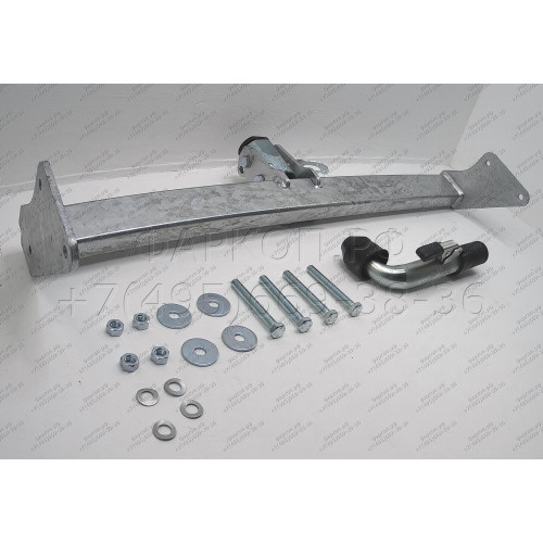 J012C GALIA Полностью оцинкованный фаркоп на Jeep Compass MK 2006-2011, Jeep Liberty 2006-2011. Тип шара: C (горизонтальный съемный). Требуется вырез в бампере. Нагрузки: 2000/100 кг, масса фаркопа 14,17 кг