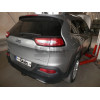 J013C GALIA Полностью оцинкованный фаркоп на Jeep Cherokee KL 2014-2018. Тип шара: C (горизонтальный съемный). Невидимый вырез бампера. Нагрузки: 2500/150 кг, масса фаркопа 21,17 кг