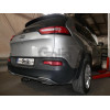 J013C GALIA Полностью оцинкованный фаркоп на Jeep Cherokee KL 2014-2018. Тип шара: C (горизонтальный съемный). Невидимый вырез бампера. Нагрузки: 2500/150 кг, масса фаркопа 21,17 кг