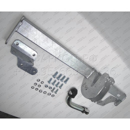 K034A GALIA Полностью оцинкованный фаркоп на Kia Soul 2008-2014. Тип шара: A. Установка без снятия и выреза бампера. Нагрузки: 1300/60 кг, масса фаркопа 17,62 кг