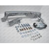 K0506A GALIA Полностью оцинкованный фаркоп на Kia Sorento MQ4 2020-, Hyundai Santa Fe 2020-2023. Тип шара: A. Установка без выреза бампера. Нагрузки: 2600/120 кг, масса фаркопа 17 кг
