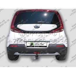 K129-A Лидер-плюс ТСУ для Kia Soul 2019- без снятия и выреза бампера. Нагрузки: 1500/75 кг, масса фаркопа 15,5 кг (без электрики в комплекте)