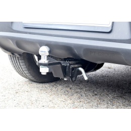 KSL-13-991122.00 PT GROUP Фаркоп на Kia Soul 2014-2019 без подрезки бампера. Тип шара: E (легкосъемный шар под квадрат). Нагрузки: 1500/80 кг, масса фаркопа 16,2 кг (без 