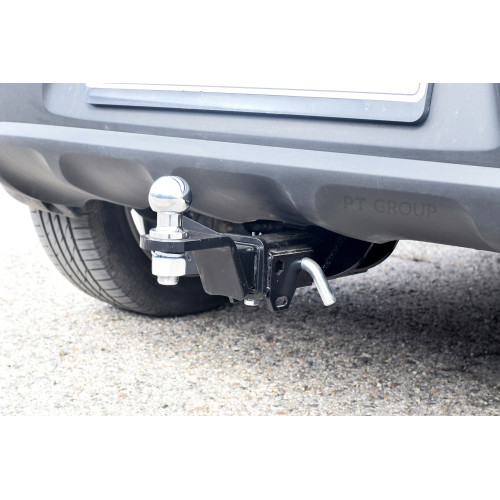 KSL-13-991122.00 PT GROUP Фаркоп на Kia Soul 2014-2019 без подрезки бампера. Тип шара: E (легкосъемный шар под квадрат). Нагрузки: 1500/80 кг, масса фаркопа 16,2 кг (без электрики в комплекте)