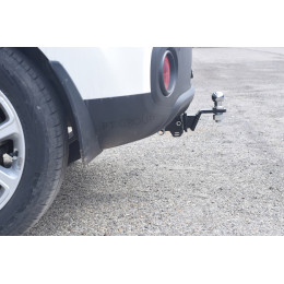 KSL-13-991122.00 PT GROUP Фаркоп на Kia Soul 2014-2019 без подрезки бампера. Тип шара: E (легкосъемный шар под квадрат). Нагрузки: 1500/80 кг, масса фаркопа 16,2 кг (без 
