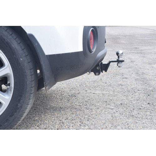 KSL-13-991122.00 PT GROUP Фаркоп на Kia Soul 2014-2019 без подрезки бампера. Тип шара: E (легкосъемный шар под квадрат). Нагрузки: 1500/80 кг, масса фаркопа 16,2 кг (без электрики в комплекте)