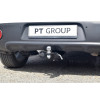 KSL-13-991122.00 PT GROUP Фаркоп на Kia Soul 2014-2019 без подрезки бампера. Тип шара: E (легкосъемный шар под квадрат). Нагрузки: 1500/80 кг, масса фаркопа 16,2 кг (без электрики в комплекте)