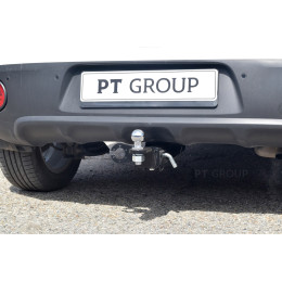 KSL-13-991122.00 PT GROUP Фаркоп на Kia Soul 2014-2019 без подрезки бампера. Тип шара: E (легкосъемный шар под квадрат). Нагрузки: 1500/80 кг, масса фаркопа 16,2 кг (без 