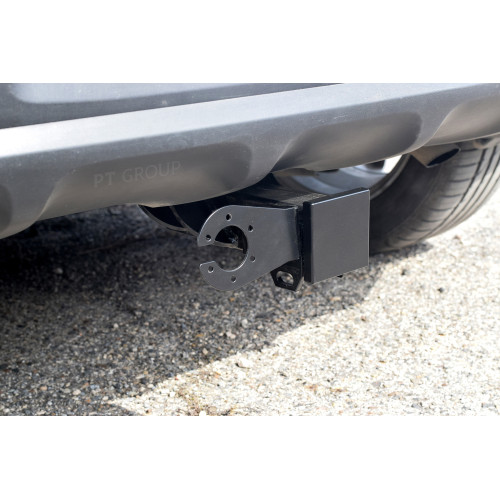 KSL-13-991122.00 PT GROUP Фаркоп на Kia Soul 2014-2019 без подрезки бампера. Тип шара: E (легкосъемный шар под квадрат). Нагрузки: 1500/80 кг, масса фаркопа 16,2 кг (без электрики в комплекте)