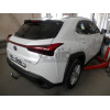 L026A GALIA Полностью оцинкованный фаркоп на Lexus UX 2018-. Подрозетник убирается за бампер. Тип шара: A. Невидимый вырез бампера. Нагрузки: 1200/80 кг, масса фаркопа 14,52 кг