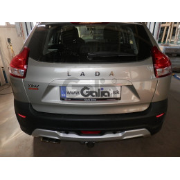 L029C GALIA Полностью оцинкованный фаркоп на Lada XRAY 2015-2022, Lada XRAY Cross 2018-2022. Тип шара: C (горизонтальный съемный). Установка без снятия и выреза бампер